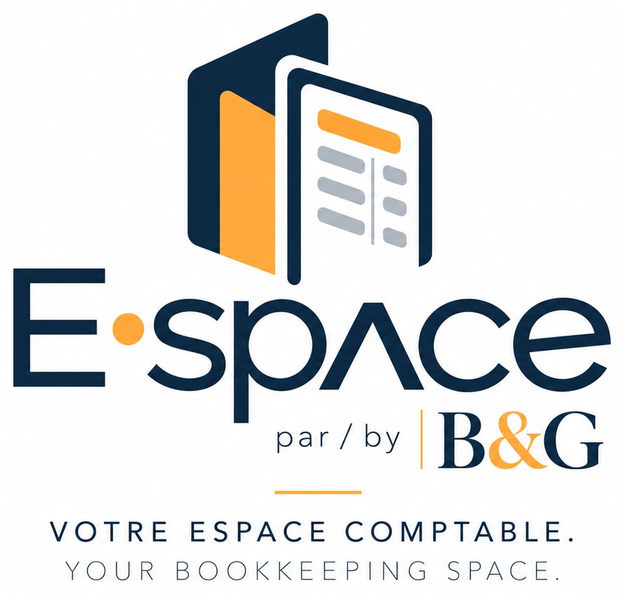 E-Space par / by B&G — Votre espace comptable. Your bookkeeping space.